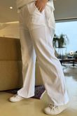  Luxury Wide Leg Magic Trouser White